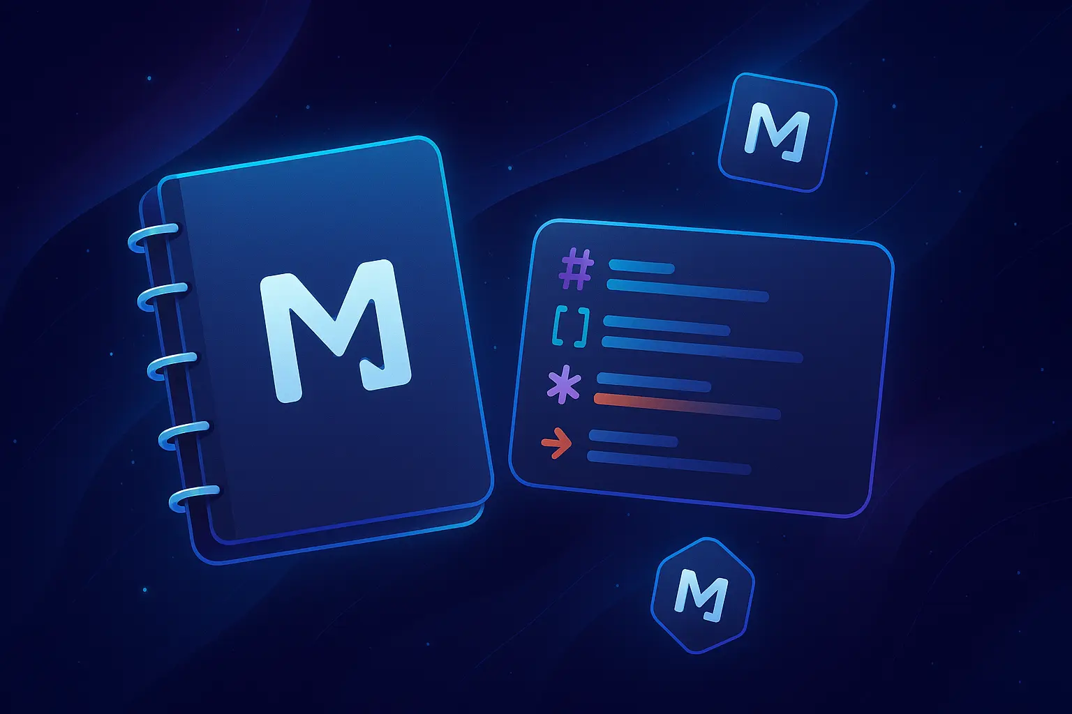 Ejemplo de bordes animados con Tailwind CSS en un diseño oscuro, con un fondo de degradado vibrante.